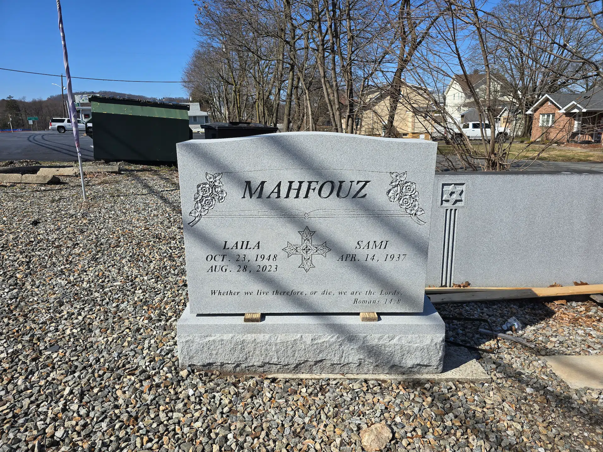 Granite Headstones for Sale hand-carved by Local Headstone Shop in NJ — image 1